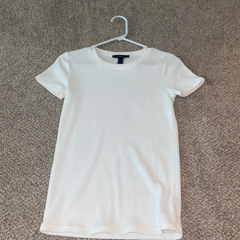 white tight top